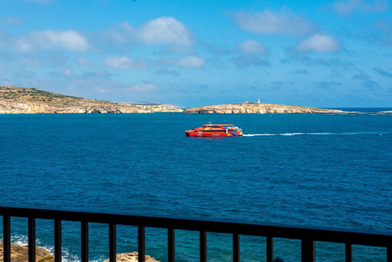 Islet Promenade Seafront 1 Bedroom Apartment With Sea View Balcony By Getawaysmalta St. Paul's Bay Exteriér fotografie